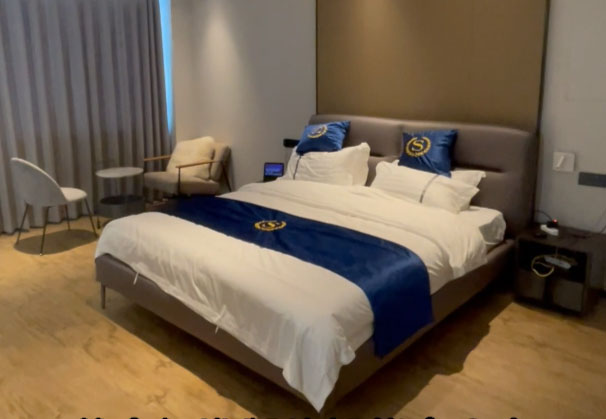 智慧酒店客房智能床、酒店客房智能床、客房智能床